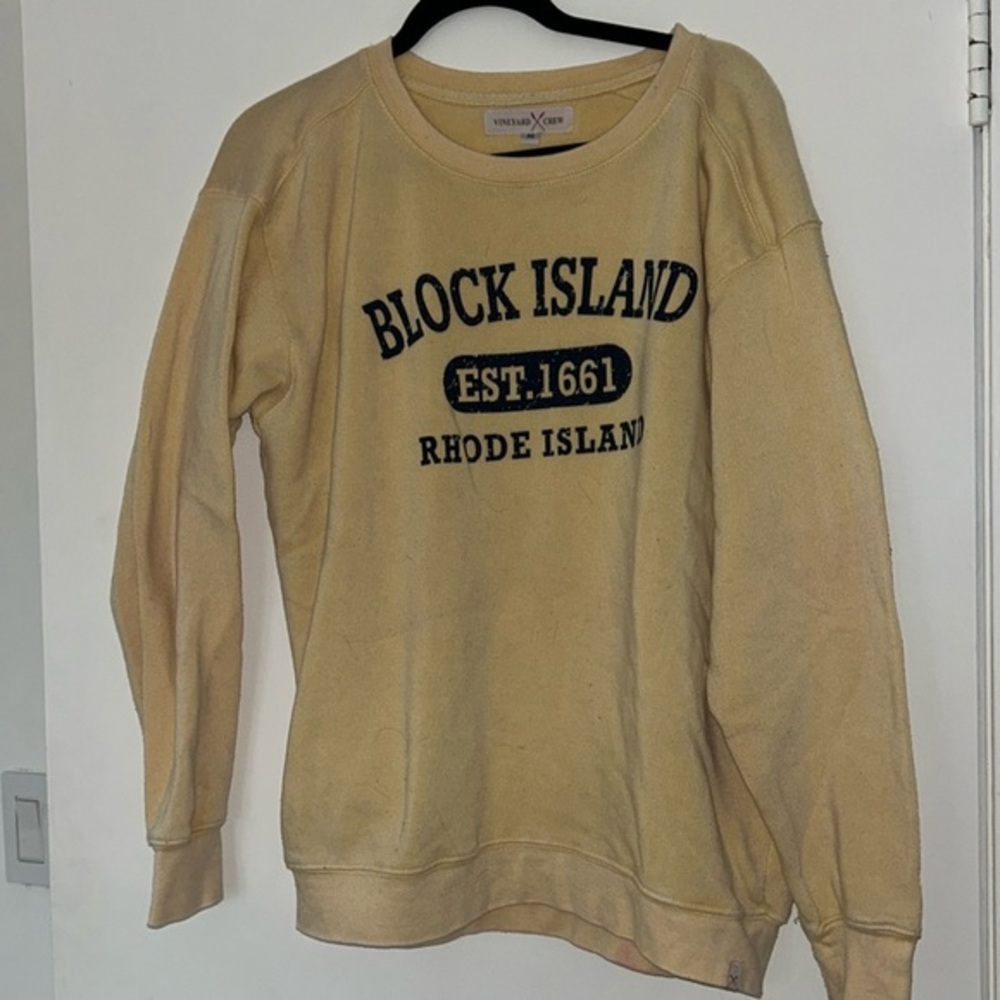 Block island crew neck